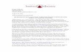 MURDEROUS MAN AND WIFE THRILLER MAKES … Contact: Kathleen Bundy 276-619-3343 communication@bartertheatre.com August 23, 2016 FOR IMMEDIATE RELEASE MURDEROUS MAN AND WIFE THRILLER