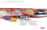 Clean Sanding Discs and Sheets Professional-Grade …multimedia.3m.com/mws/media/630632O/3m-clean-sanding-discs-an… · 3M™ Clean Sanding Discs and Sheets • Resists loading to