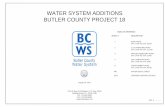 WATER SYSTEM ADDITIONS BUTLER COUNTY …butlerwater.com...SET # WATER SYSTEM ADDITIONS BUTLER COUNTY PROJECT 18 523 US Hwy 31-W Bypass / P.O. Box 10180 Bowling Green, KY …