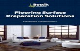 Flooring Surface Preparation Solutions - Bostik · Flooring Surface Preparation Solutions ... Self-Leveling Underlayments Reference Guide 5 ... 500 ft2 9 20 30 49 50 60 70 80 120
