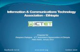 Prepared for Diaspora Dialogue- ICT Investment ... · Diaspora Dialogue- ICT Investment Opportunities in Ethiopia ... • Launch COC for TVET ... Theme Information Technology Communication