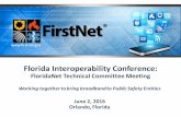 Florida Interoperability Conference interop... · Florida Interoperability Conference: ... * “These milestone are exclusively controlled by the respective agencies and we have provided