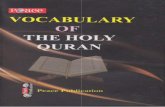 Vocabulary of the Holy Quran ·  · 2015-09-11Title: Vocabulary of the Holy Quran Keywords: সংকলনে মোঃ নূরুল ইসলাম মণি ডা. হুমায়ুন