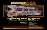 PowerPax High Efficiency Water Cooled Chillers - Oil less... · PowerPax High Efficiency Water Cooled Chillers ... PowerPax High Efficiency Water Cooled Chillers ... WA150.5B.22F