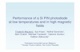 Performance of a Si PIN photodiode at low … of a Si PIN photodiode at low temperatures and in high magnetic fields Frederik Wauters *, Ilya Kraev *, Nathal Severijns *, Sam Coeck
