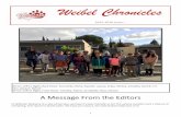 Weibel Chronicles - Fremont Unified School District Chronicles 2015-2016 Issue I ... My favorite project I did at school is the Native American Mask project. ... and my favorite food