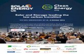 Solar and Storage leading the low carbon transition Pack/SEUK Media...Solar and Storage leading the low carbon transition ... Space Only Exhibition Space £335 per metre until 31st