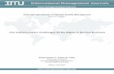 International Management Journals · International Management Journals ... the thinking of these pioneers has been seamlessly integrated into the Baldrige framework, a modern TQM