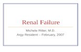 Renal Failure - Web Server: facultyfaculty.georgetown.edu/wheltosa/Shelly_Re… · PPT file · Web view · 2014-03-25Renal Failure Michele Ritter, M.D. Argy Resident – February,