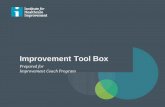 Improvement Tool Box - IHI Home Pageapp.ihi.org/.../Event-2897/Document-6499/Improvemen… ·  · 2017-03-14Improvement Tool Box ... Understanding Variation ... Viewing Systems and