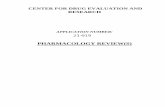 PHARMACOLOGY REVIEW(S) - Food and Drug … OF HEALTH AND HUMAN SERVICES PUBLIC HEALTH SERVICE FOOD AND DRUG ADMINISTRATION CENTER FOR DRUG EVALUATION AND RESEARCH PHARMACOLOGY/TOXICOLOGY