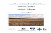 Biological Supplement Trials - NRM North - NRM North ·  · 2014-03-31Biological Supplement Trials ... PO Box 46 Kings Meadows TAS 7249 Telephone: +61 (0) 3 6336 5372 ... Title Reference