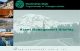 Asset Management Briefing - leg.wa.govleg.wa.gov/JTC/Meetings/Documents/Agendas/2018 Agendas/May 2018...What is Asset Management? Why is Asset Management important? What are the federal