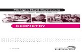 GEOMETRY - michigan.gov real-world contexts, building spatial visualization skills and ... mathematical and real-world problem contexts. Throughout Geometry, ...
