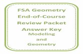 Modeling and Geometry - Shenandoah Middle Schoolshenandoahmiddle.com/.../2017/...Modeling-with-Geometry-Answer-Key.pdfModeling and Geometry . FSA Geometry EOC Review Modeling with