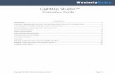 LightUp Studio™ · Welcome to the Evaluation Guide for LightUp 365™ The goals of LightUp 365™ are to: ... Creating Integrated App Launcher Tiles and Help Desk