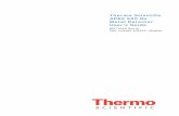 Thermo Scientific APEX 500 Rx Metal Detector User’s Guide · Thermo Scientific APEX 500 Rx Metal Detector User’s Guide REC 4345 Rev B Part number 109541—English