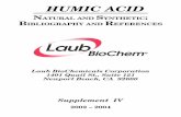 HUMIC ACID - Laub   Humic Acid ... Gel-Permeation Chromatography–Polyacrylamide Gel Electro- phoresis ... Wastewater Treatment ...