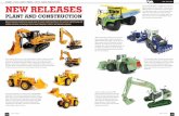pp16-21 New Releases - Miniature Construction World · NEW RELEASES The long-awaited addition to the Malcolm Construction PLANT AND CONSTRUCTION ... Arriving during February from
