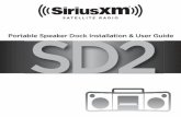 Portable Speak SD2er Dock Installation & User Guide€¦ · er Dock Installation & User Guide. 3 ... Dock for Dock and Play Radios! ... Align the Radio with the Radio Dock Adapter