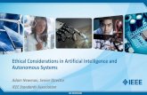 Ethical Considerations in Artificial Intelligence and Autonomous Systems Documents/Meetings and... ·  · 2017-10-17Ethical Considerations in Artificial Intelligence and Autonomous