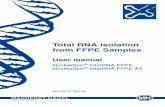 Total RNA isolation from FFPE Samples - Macherey … · 4 MACHEREY-NAGEL – 04/2018, Rev. 06 Total RNA isolation from FFPE samples 1 Components 1.1 Kit contents NucleoSpin® totalRNA