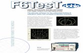 Visual proTecTion TesTing soFTware For F6000 power … · make it even easier to add new relays ... State simulation with GPS synchronized end-to-end testing lets you evaluate the