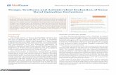Design, Synthesis and Antimicrobial Evaluation of …medcraveonline.com/PPIJ/PPIJ-02-00036.pdfDesign, Synthesis and Antimicrobial Evaluation of Some ... Depending on ligand based drug