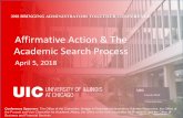 Affirmative Action & The Academic Search Process · 809 S. Marshfield Ave., Room 717 (312) 996-8670 keana@uic.edu 2. 2018 BRINGING ADMINISTRATORS TOGETHER CONFERENCE Please ...