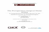 The Perioperative Surgical Home (PSH) - American …/~/~/media/2ECBA0626FF740D7BD3F64...TEXAS A&M UNIVERSITY, HEALTH SCIENCE CENTER CENTER FOR HEALTH ORGANIZATION TRANSFORMATION The