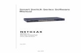 Smart Switch Series Software Manual This Guide 1-1 July 2005 Chapter 1 About This Guide Thank you for purchasing the NETGEAR Smart Switch Series Switch. Audience This reference manual