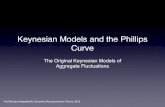 Keynesian Models and the Phillips Curve - … George Alogoskoufis, Dynamic Macroeconomic Theory, 2015 The Original Keynesian Models of Aggregate Fluctuations Keynesian Models and the