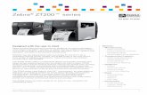 Zebra ZT200™ series · The ZT200 series design is the culmination of extensive feedback from our customers and understanding their printing applications, evolving business needs