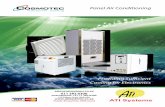Panel Air Conditioning - ATI Systems - Encoders | Position … ·  · 2015-09-10Panel Air Conditioning Providing Suﬃcient Cooling for Electronics ... Why make use of Panel Cooling