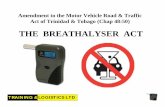 THE BREATHALYSER ACT - ..multitudes, multitudes in … BREATHALYSER ACT. TRAINING &LOGISTICS LTD What You Need To Know •There now exists a prescribed legal limit of alcohol permitted