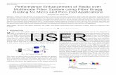 1 INTRODUCTION IJSER · Abstract— Radio over Fiber (RoF) is a promising technology for short range transmission applications within multimode optical fiber. Typcally, the RoF i