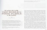 Tangram: The World's First Puzzle Crazeliblilly/collections/overview/puzzle_docs/Tangram...puzzle craze in England, Europe and America. ... defined by the hand-written inscription