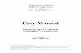 User Manual - KPNhome.planet.nl/~folke195/postprocessor/CHMEDM.pdf · Page: 3 of 23 Version: 1.1 User Manual Postprocessor CHMEDM Charmilles - Robofil 6000 Date: 30 may 1995 Date