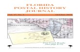 FLORIDA POSTAL HISTORY JOURNAL - FPHSonline.com · Florida Postal History Journal Vol. 17, No. 3, October 2010 FLORIDA POSTAL HISTORY JOURNAL Vol. 17, No. 3 October 2010 Promoting