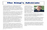 The King’s Advocate - Delafield, Wictkdelafield.org/wp-content/uploads/2015/02/May-2015-Advocate.pdfmonth's Advocate in this way, you could pray for the nine youth who will affirm