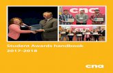 Student Awards handbook 2017-2018 - cna.nl.ca · Jordan Walsh- Construction/ Industrial Electrician ... Minister of Fisheries and Land Resources . 0 ... President’s Medals of Excellence,