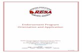 Endorsement Program Orientation and Application - …. Your system will automatically receive an email to verify your employment. Your system will automatically receive an email to