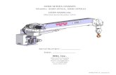 3200 CRANE USER MANUAL - RKI Crane Manual...USER MANUAL Effective Serial Number: ... mounting location. ... Grind both the crane lower mounting base and the service body’s top mounting