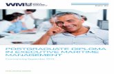 POSTGRADUATE DIPLOMA IN EXECUTIVE …maritime-executive-diploma.com/documents/PGDIP_Brochure.pdf2 Postgraduate Diploma in Executive Maritime Management WELCOME We would like to thank