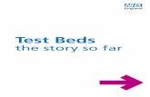 Test Beds - NHS England€¦ ·  · 2017-09-11Technology to monitor risk of crisis in clinical pathways . or an individuals home or care home The Test Beds are demonstrating how