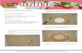 Instructions for Dish Cloth Scrubbies - Dakota Collectibles · Legal Notice: Making a copy, by any means, of Dakota Collectibles’ artwork or design software is a violation of copyright