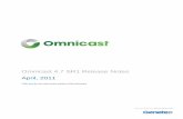 Omnicast 4.7 SR1 Release Notes - Genetecdownloadcenter1.genetec.com/products/Omnicast/4.7/S… ·  · 2014-11-19genetec.com | Omnicast 4.7 SR1 Release Notes EN.100.001-V4.7.C1(5)