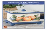 Peaches & Blueberries & Blueberries By Donna Hodson ... JoSonja Polyurethane Varnish Matte #84104 ... The center peach is base coated Moon Yellow 2.