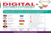 Success stories on mobile, social and personalization from …€¦ ·  · 2016-09-13strategy and tactics tracks. 2. ... Capabilities and CX Strategy, HGS Customer Journey Mapping: