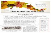 ORCHARD HARVESTER - storage.cloversites.comstorage.cloversites.com/orchardunitedmethodistchurch/documents... · ORCHARD HARVESTER Monthly Newsletter of Orchard United Methodist Church